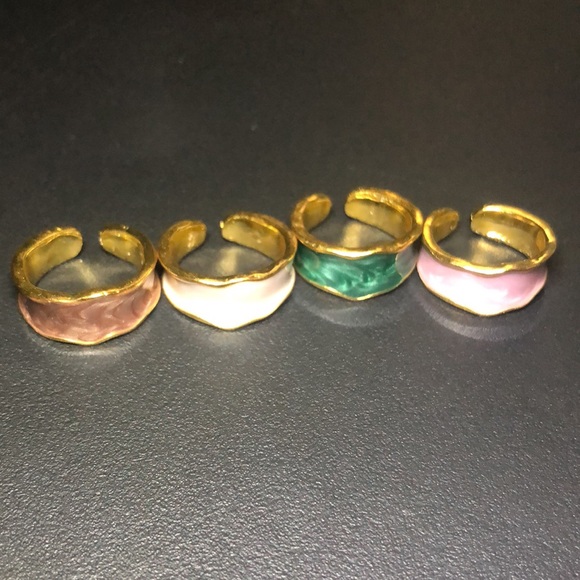 marbled gold cuff ring 4/$13! - Picture 5 of 5